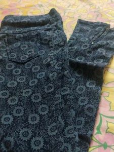 Floral Print Pants