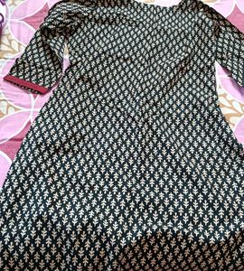 Embroidered Cotton Kurta