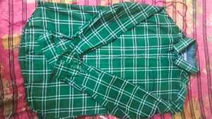 Green Plaid Shirt