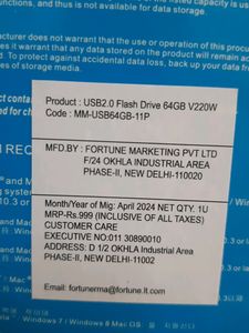 💥 hp USB 2.0/3.0  Pendrive 64gb Brand New Seal