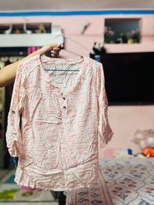 Printed Tunic Top