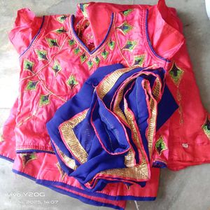Girls Gagra Dress Set