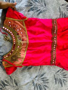 Pink Ethnic Dress