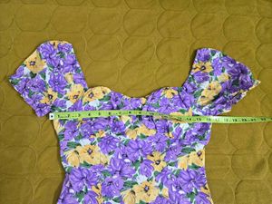 Floral Print Mini Dress bust 32/34