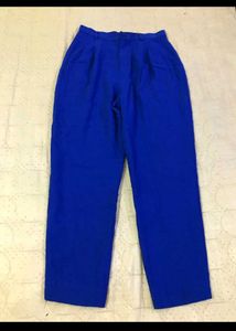 Blue Highwaisted Mom fit Pants
