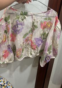 Plus Size Blouse / Crop Top - Not Worn