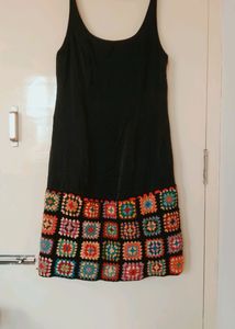 Black Satin Dress