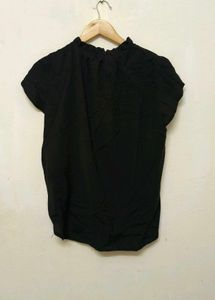 Trendy New Black Cotton Top For Women