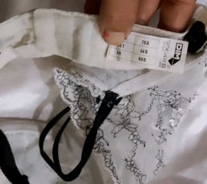 White Lace Bra