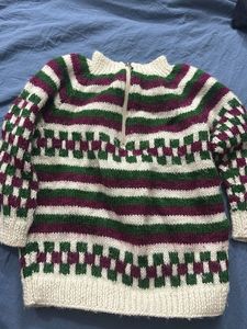 beautiful handmade sweater