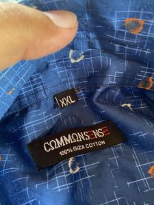 Commonsense Blue Patterned Shirt