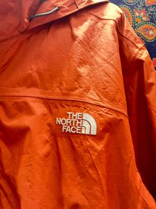 The North Face Orange Rain Jacket - Size L