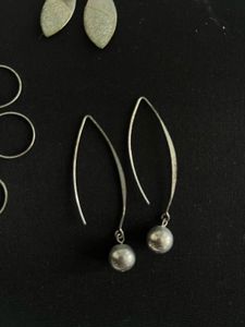 Earrings - Silver Tone Set of 3
