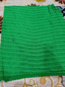 Green Patterned Dupatta