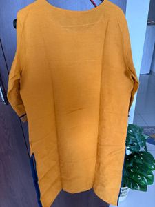 Mustard Yellow Kurti