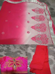 PartyReadyToWearSaree Heavy Work Blouse Sare
