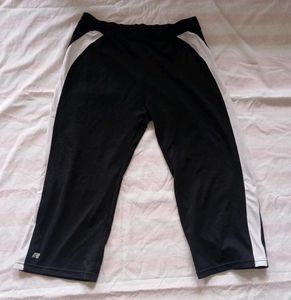 Russell Active Black & White Capri Leggings