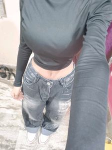 StyleCast x Revolte Wide Leg Jeans