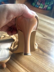 Mast And Harbour Braided Strap kitten heels