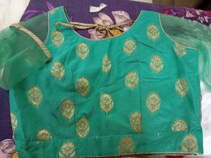 Green Colour Lehenga Choli