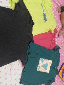 Lot of 4 Assorted Women's T-Shirts