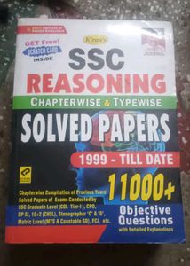 Kiran's SSC Reasoning Solved Papers