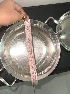 Copper Bottom Steel Cooking Pot