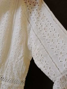 Cute White Broderie Anglaise Dress