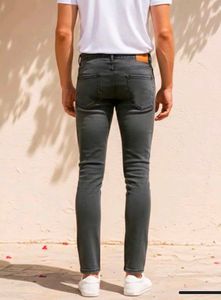 Brand New Shein Heavy Wash Mid Distressed Jeans