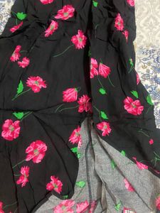 Floral Slit Dress