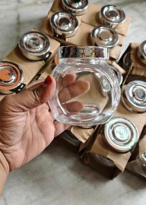 Unused 16pc Glass Jar
