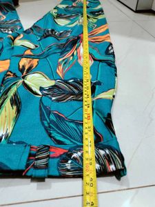 Tropical Print Trousers