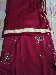 A Brown Colour.Beautiful Dress .