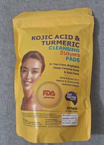 Kojic Acid &amp; Turmeric Cleansing Pads