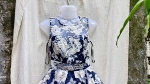 I. Floral Fit &amp; Flare Dress
