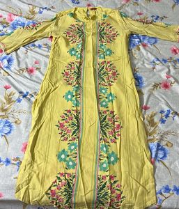 Floral Print Kurta