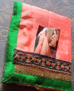 Saree With Osm Colour New One