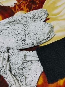 Striped Off-Shoulder Top