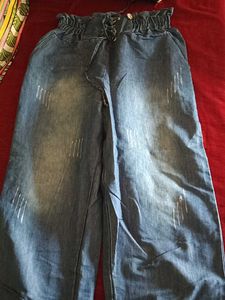 Stylish Blue Baggy Jeans
