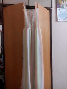 Striped Summer Jumpsuit With Shrug
