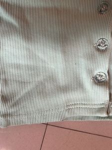 Zara Pista Crop T-shirt