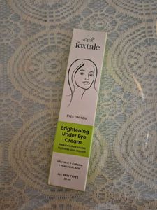 Foxtale Brightening Under Eye Cream