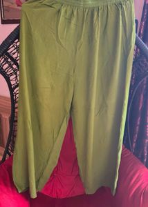 Green Embroidered Cord Set