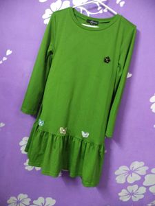 Green Casual Dress