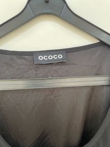 ✨ Steal the Spotlight: COCO Premium Black Top! 🖤