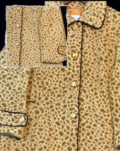 Leopard Print Short Coat