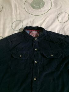 Corduroy Two Pocket Shirt For Boys 8-10 Yrs