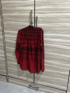 Patterned Button-Down Shirt