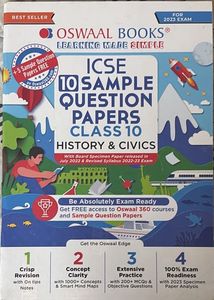 ICSE Class 10 Sample Papers(2023)- Social Sciences