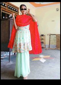 Wedding Wear 3 Piece Sarara Set